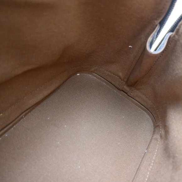 LOUIS VUITTON LV Logo Alma Hand Bag Monogram Leather Brown France M51130 88EF094 - Picture 12 of 16